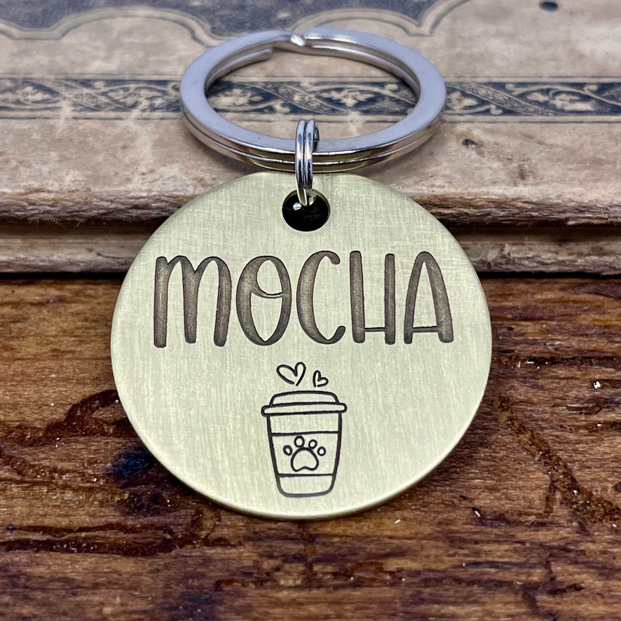 Dog Tag for Coffee Lovers