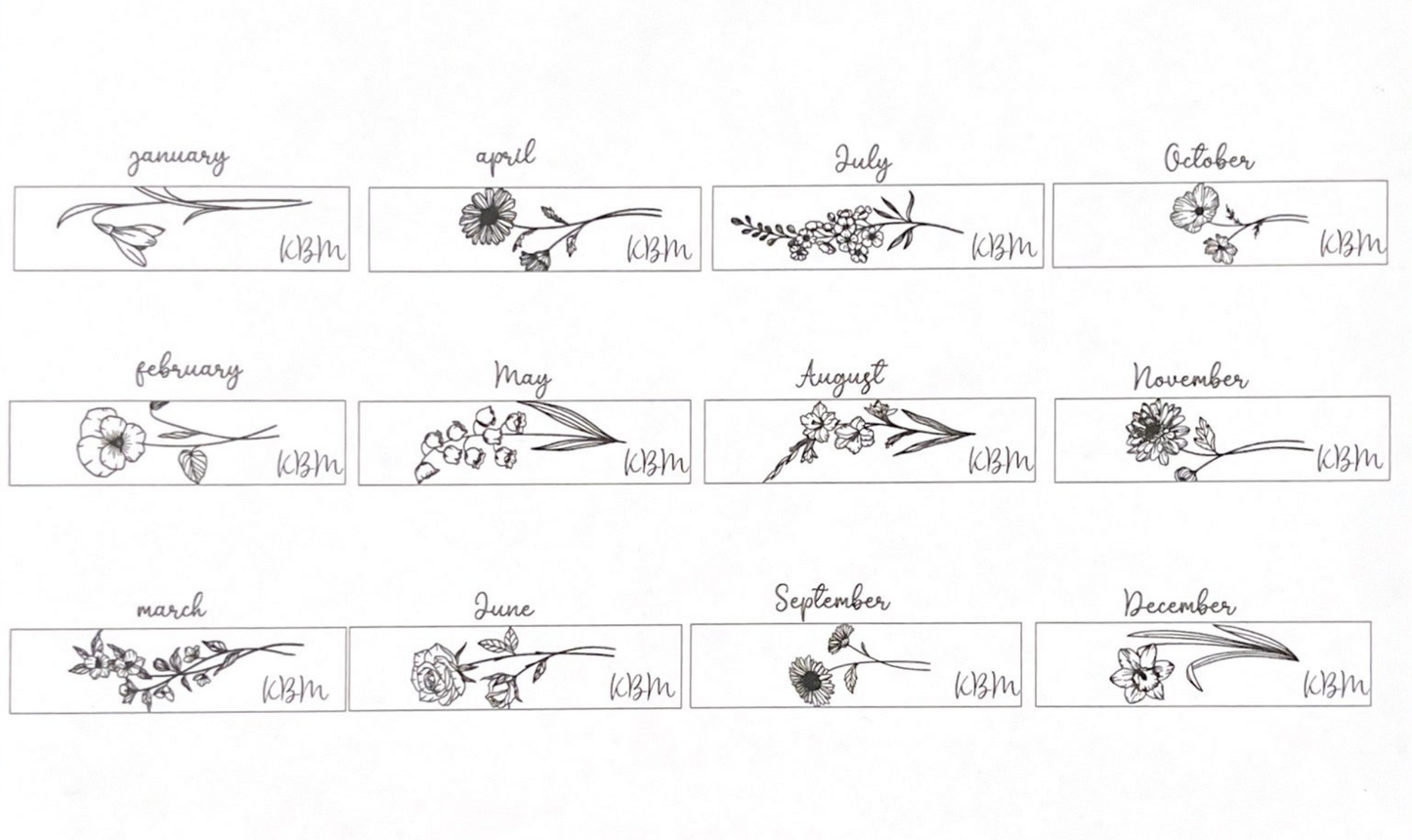 Flower Keychain, Leather Initial Keychain, Personalized Leather Key Fob for Her