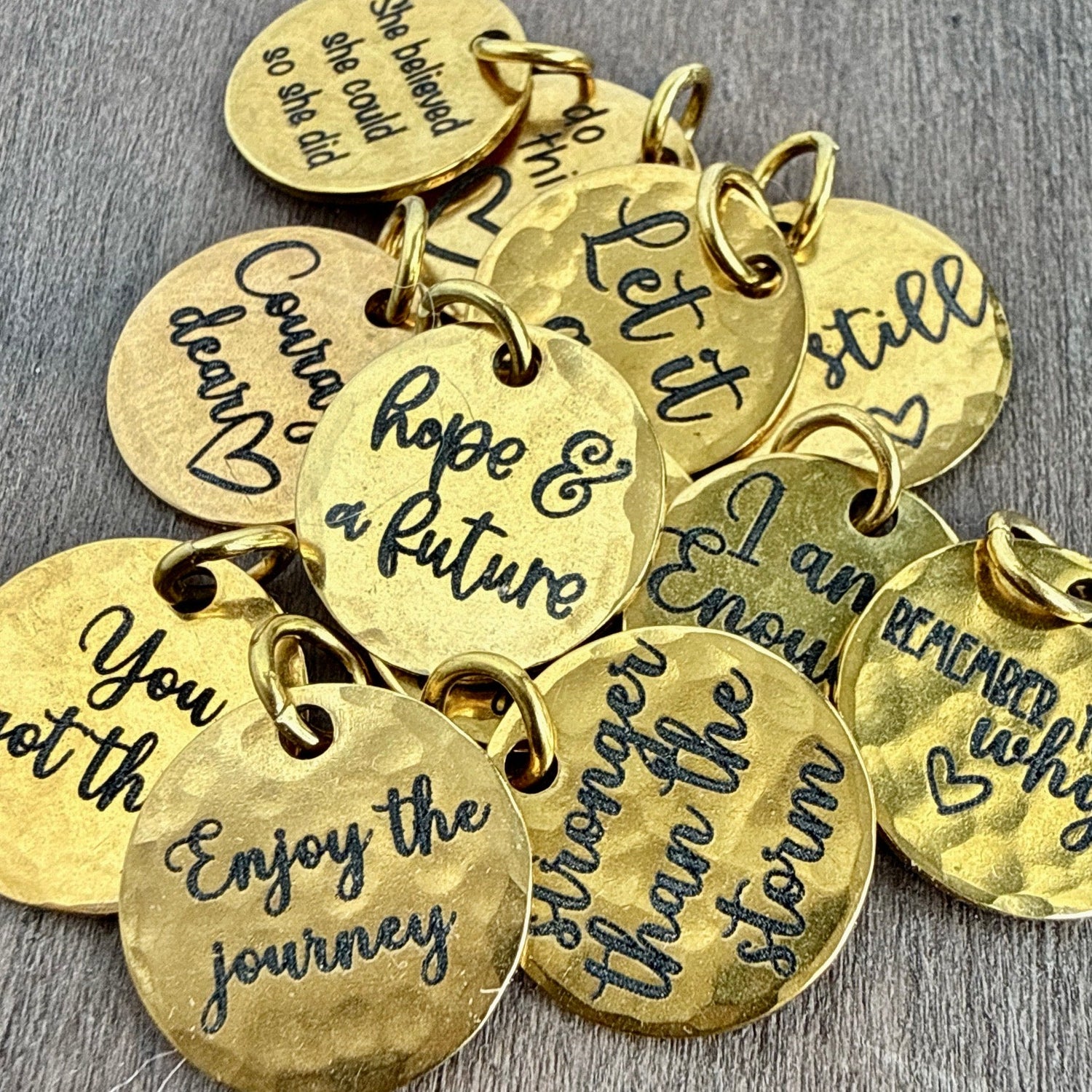 Personalized Jewelry Charms – Custom Add-Ons for Bracelets & Necklaces