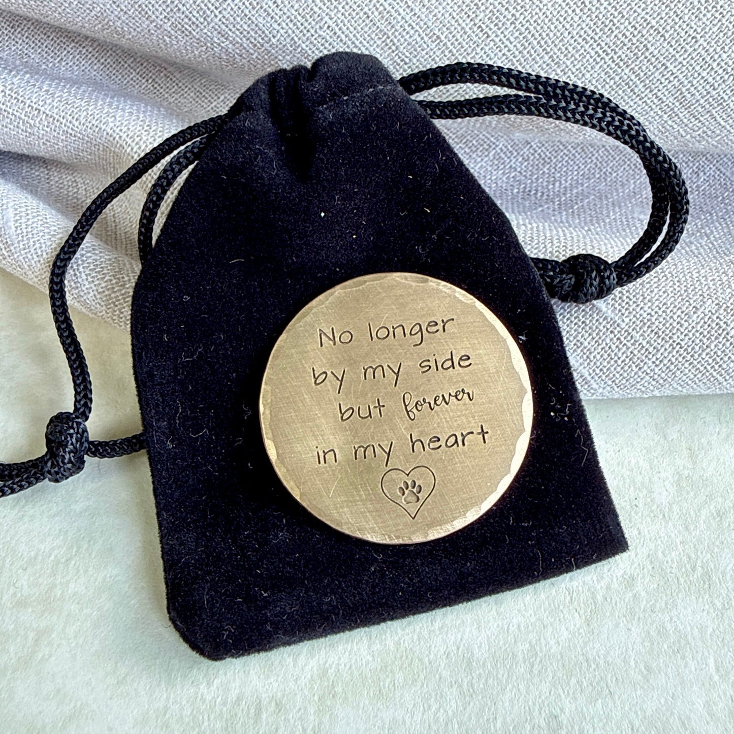 Forever In My Heart — Pet Memorial Keepsake Coin