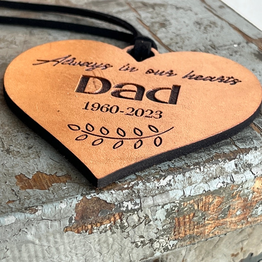 Always in Our Hearts - Memorial Ornament - Christmas in Heaven - Holiday Memorial Gift