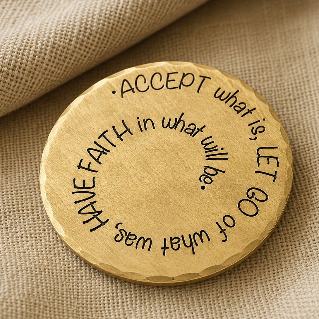 accept what it encouragement coin