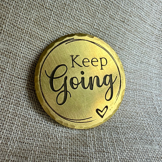 Keep Going — Encouragement Token