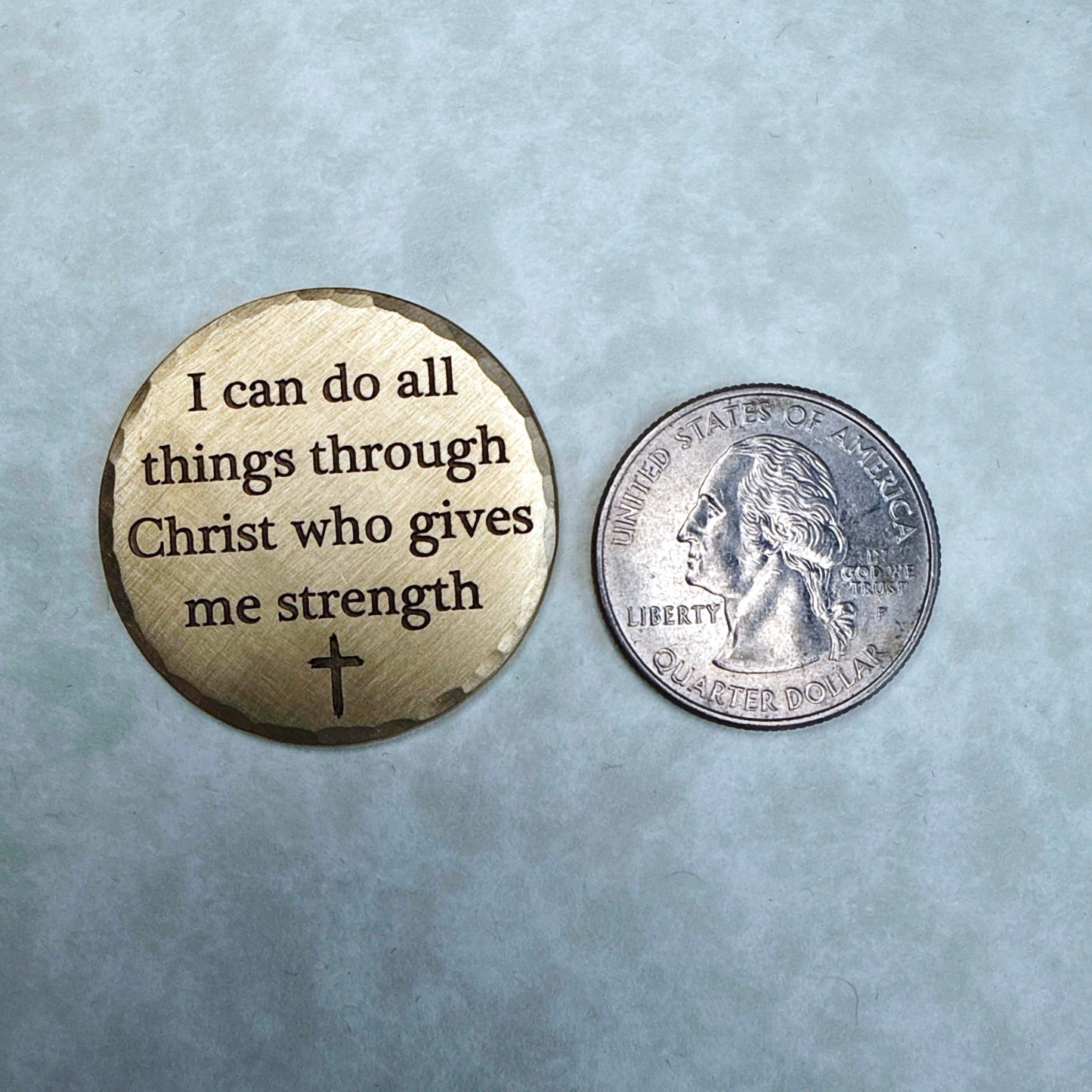 I Can Do All Things Through Christ — Scripture Coin