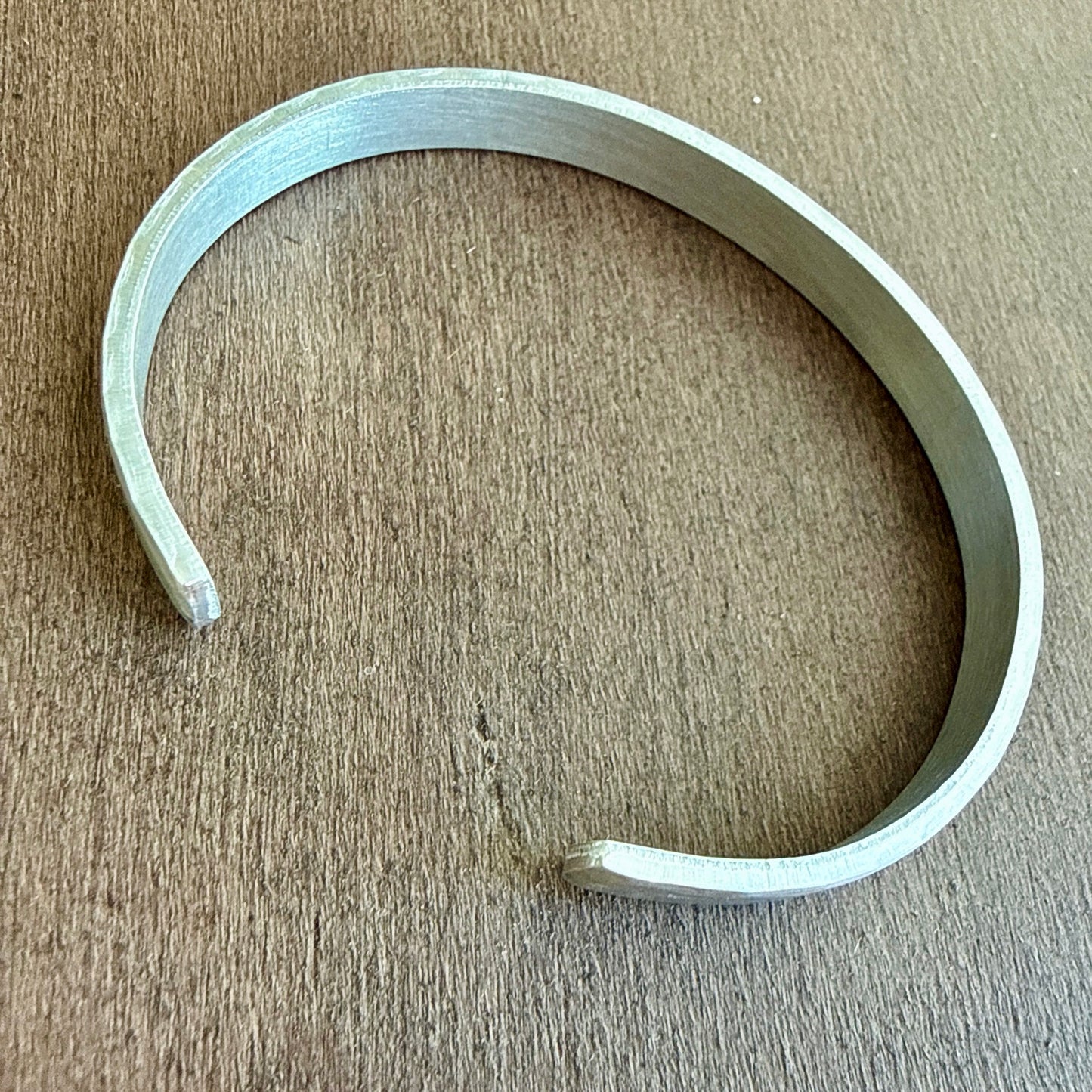 “I Carry Your Heart” Engraved Cuff Bracelet | Meaningful Love Quote | Gift for the One You Love