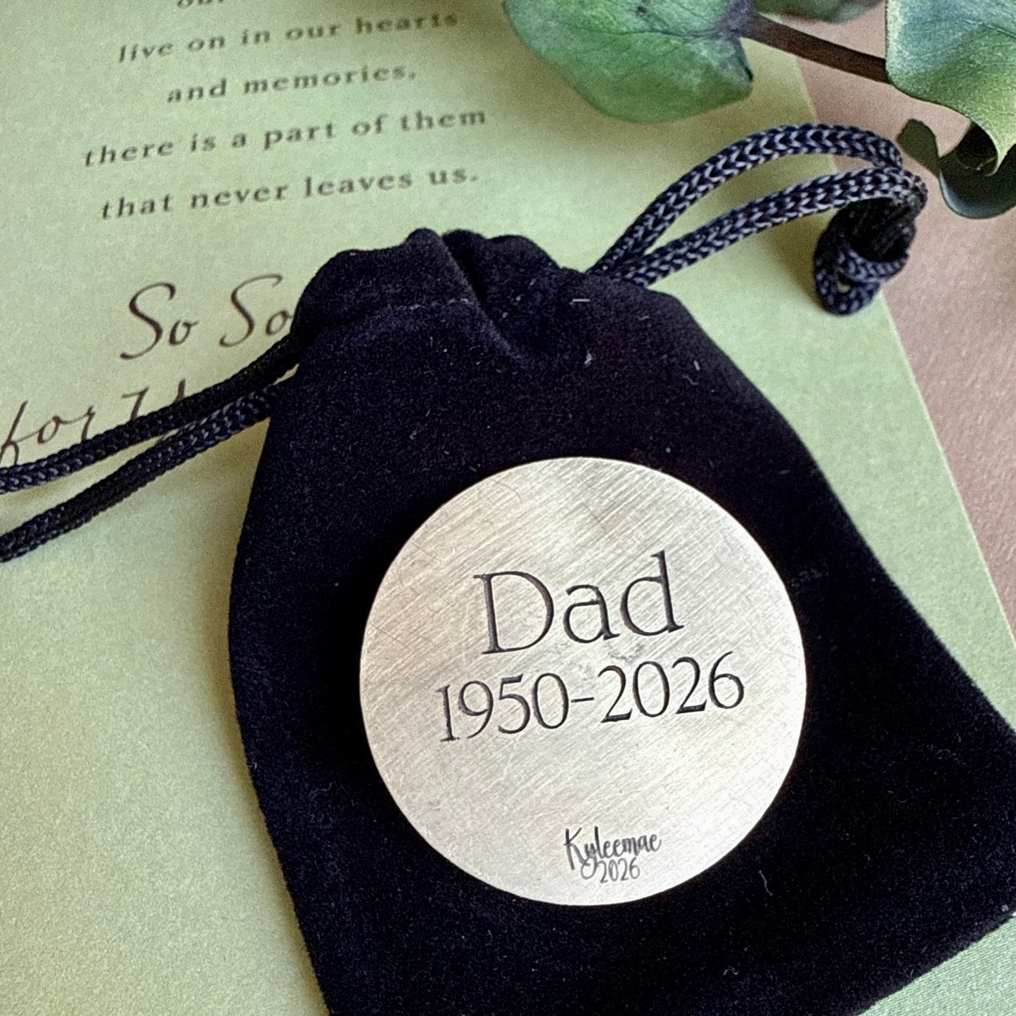 Remembered Always — Remembrance Token