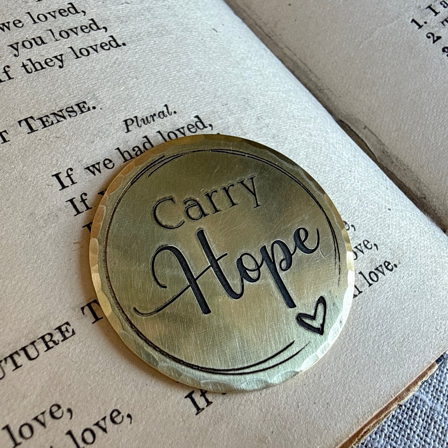 Carry Hope — Encouragement Token