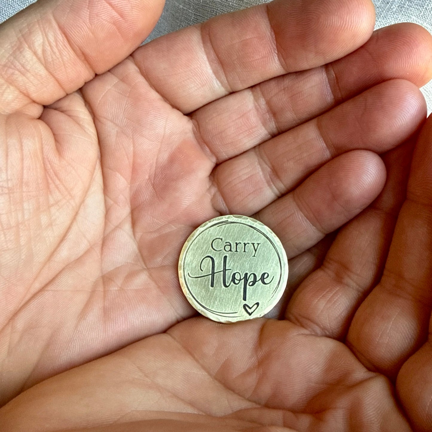 Carry Hope — Encouragement Token