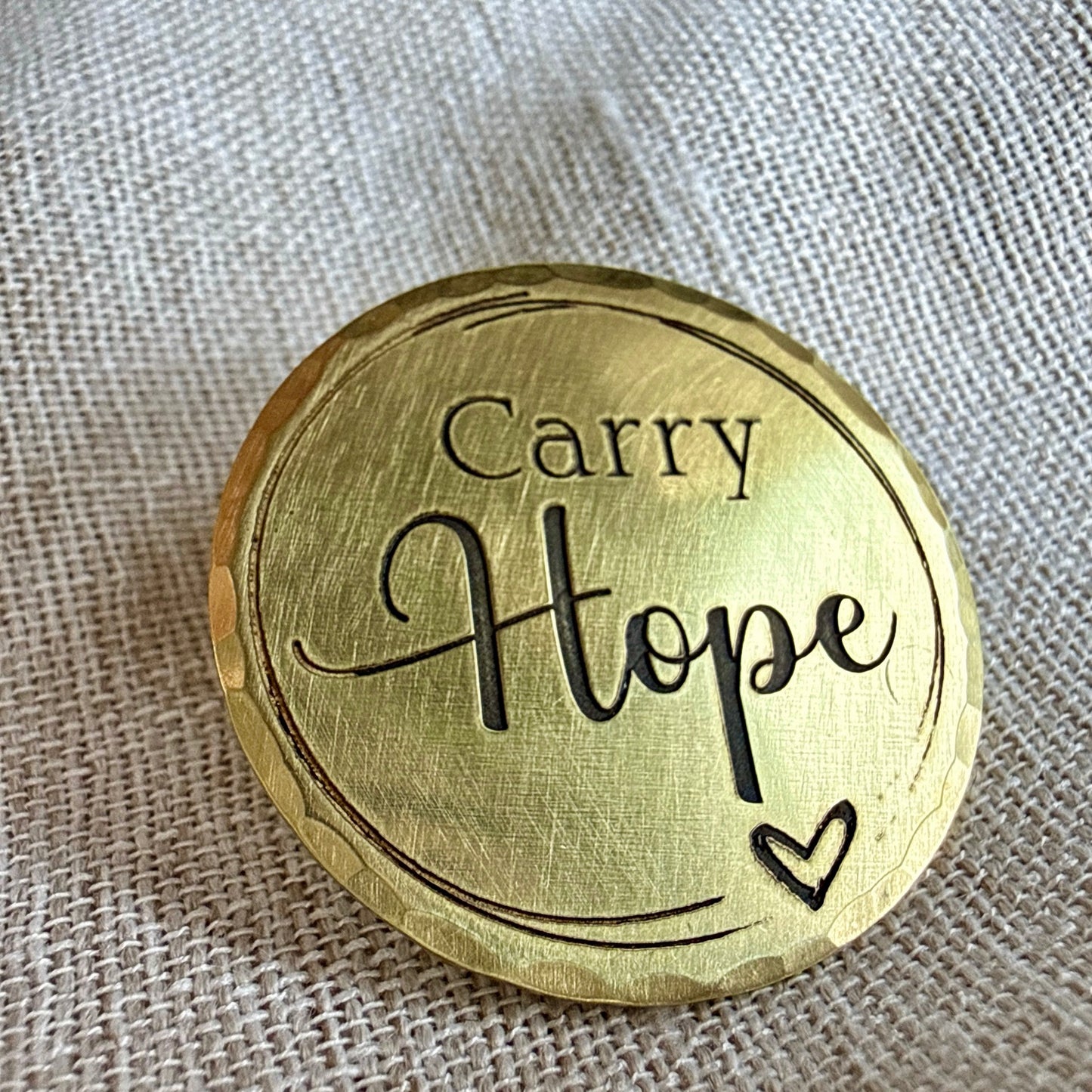 Carry Hope — Encouragement Token
