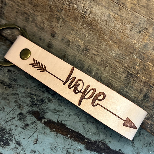 hope key fob, front