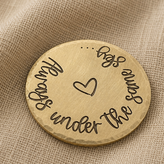 long distance encouragement coin
