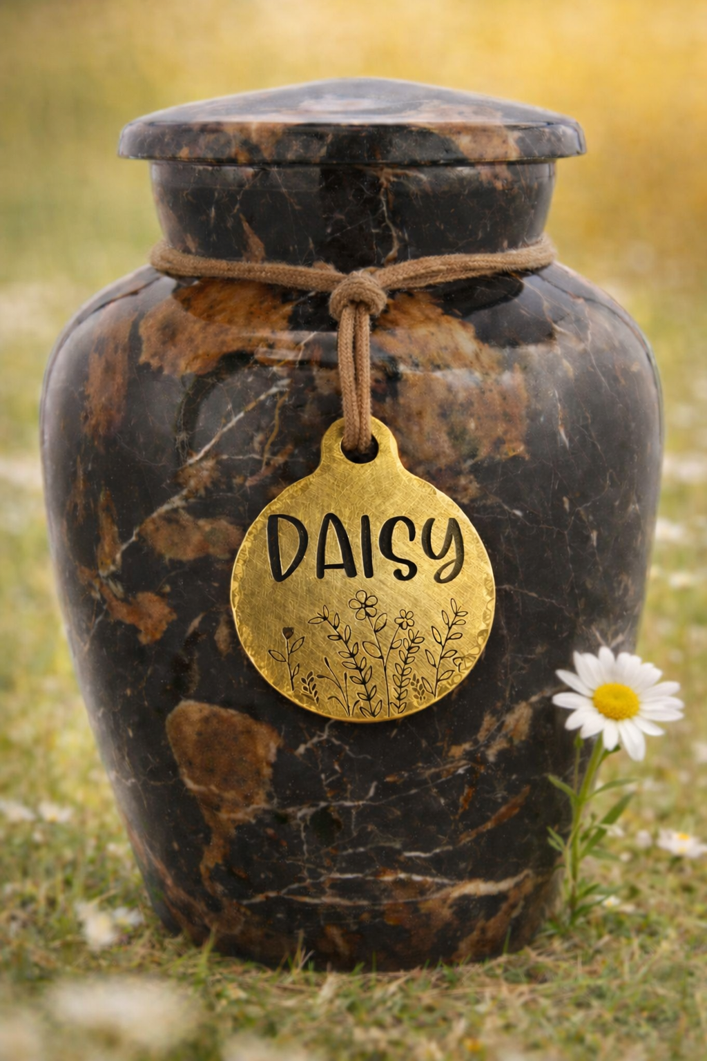 Personalized Pet Memorial Keepsake Tag – Engraved Remembrance Tag