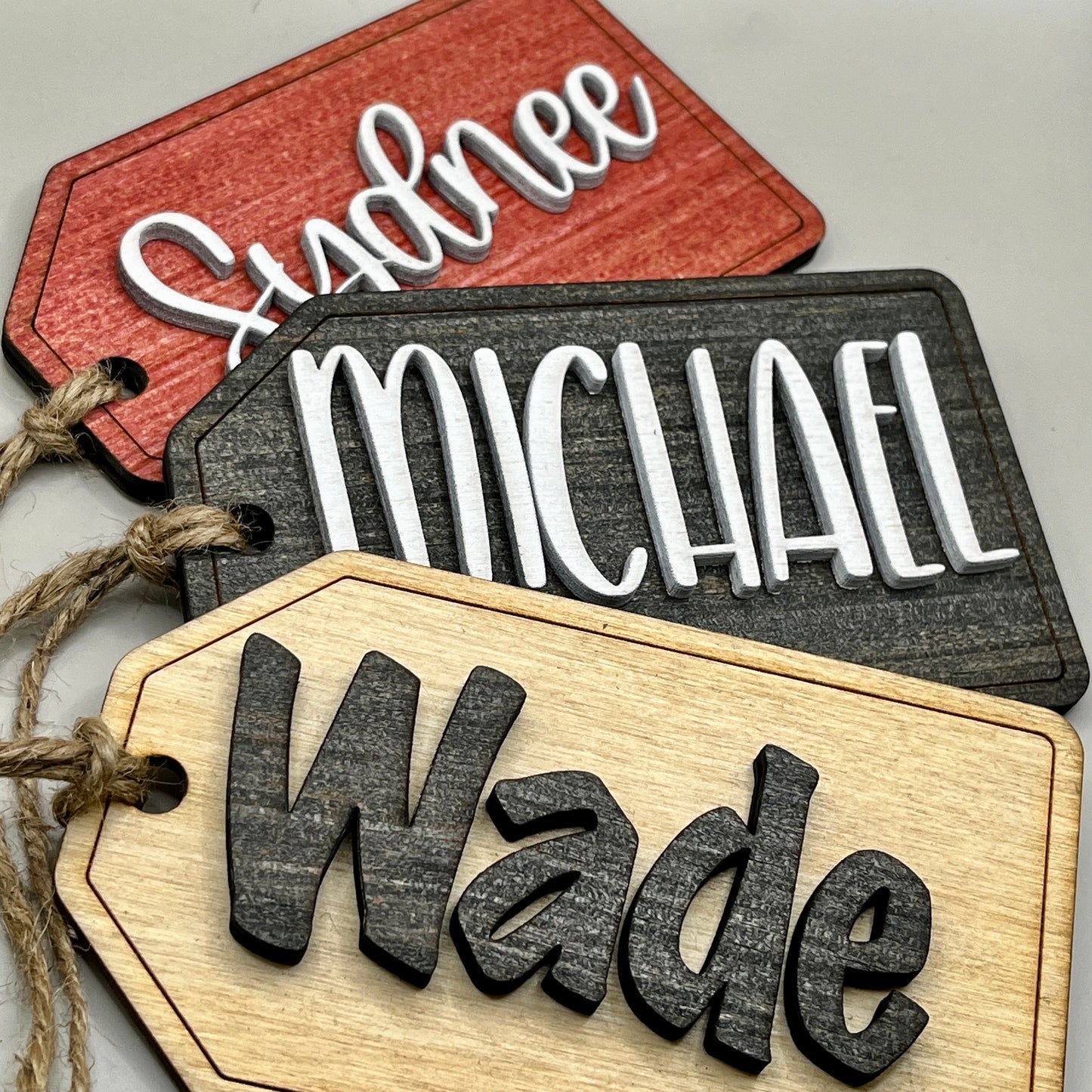 Personalized Wooden Gift Tags