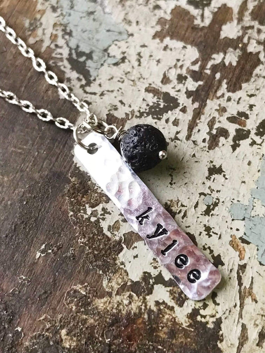 personalized name necklace kyleemae designs
